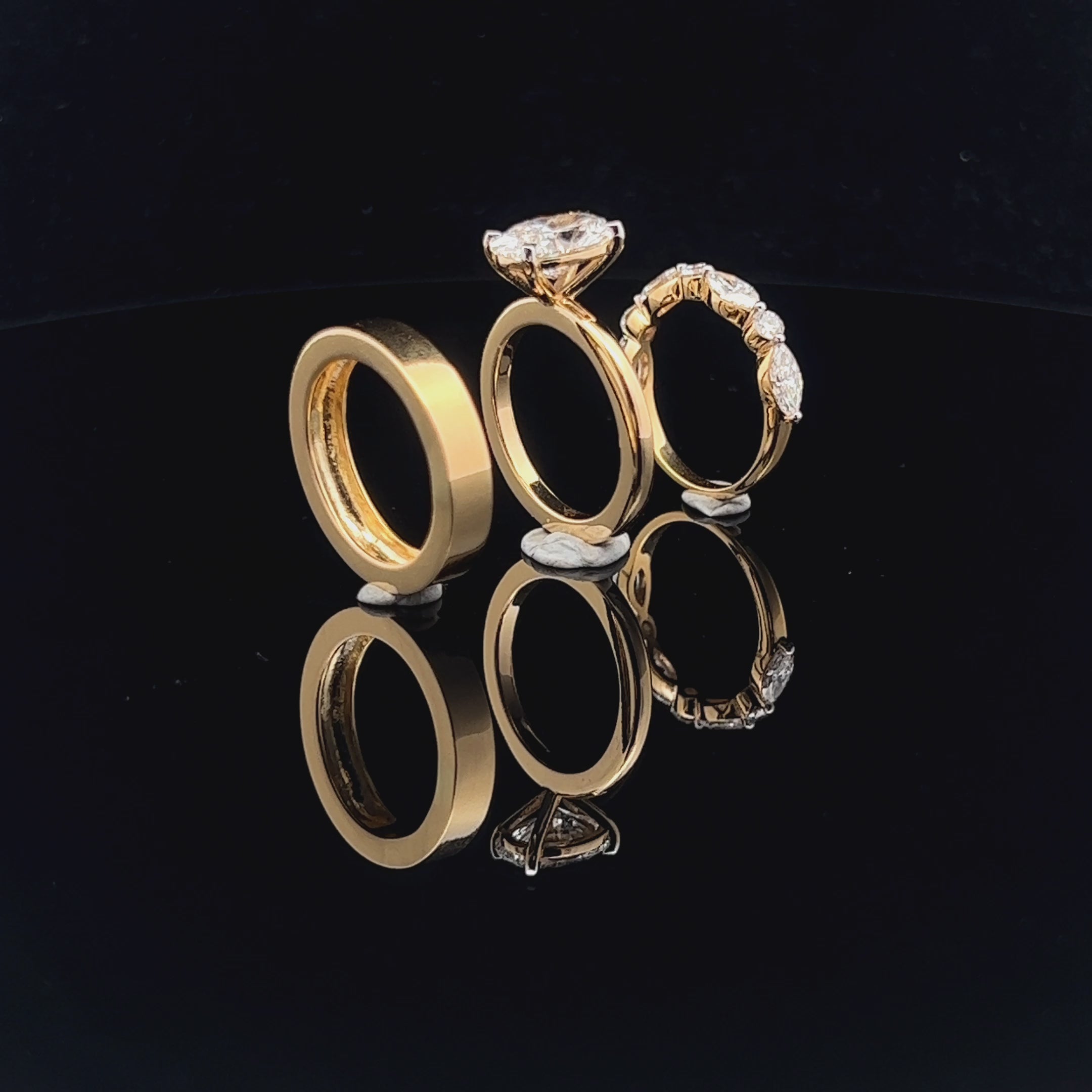 Exquisite Stack Ring Set